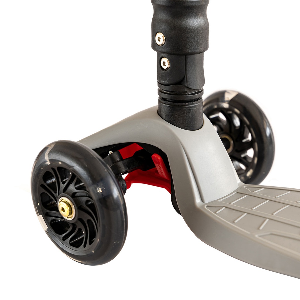 Patinete Luz Led Color Gris